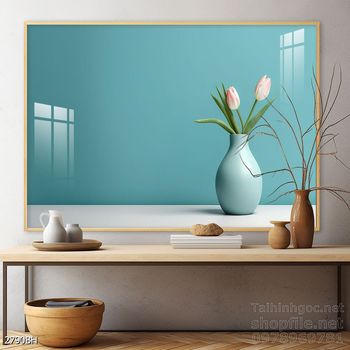 File tranh bình hoa nghệ thuật mẫu mới nhất