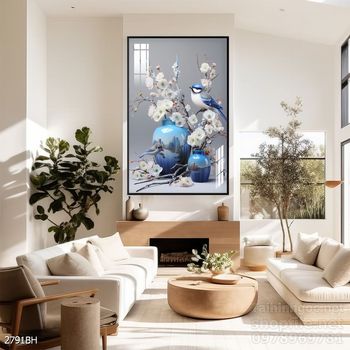 Tranh bình hoa 3D tuyệt đẹp