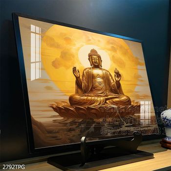 File tranh Phật giáo decor trang trí tường nhà phòng thờ