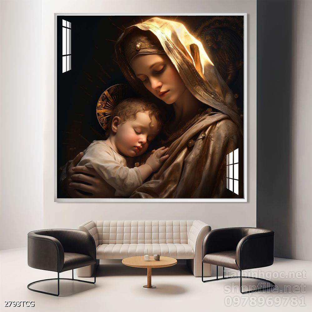 File tranh công giáo đẹp và ý nghĩa