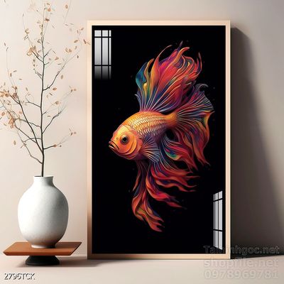 File tranh cá chép hoa sen mẫu mới nhất