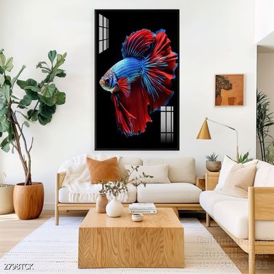 Tranh cá chép hoa sen