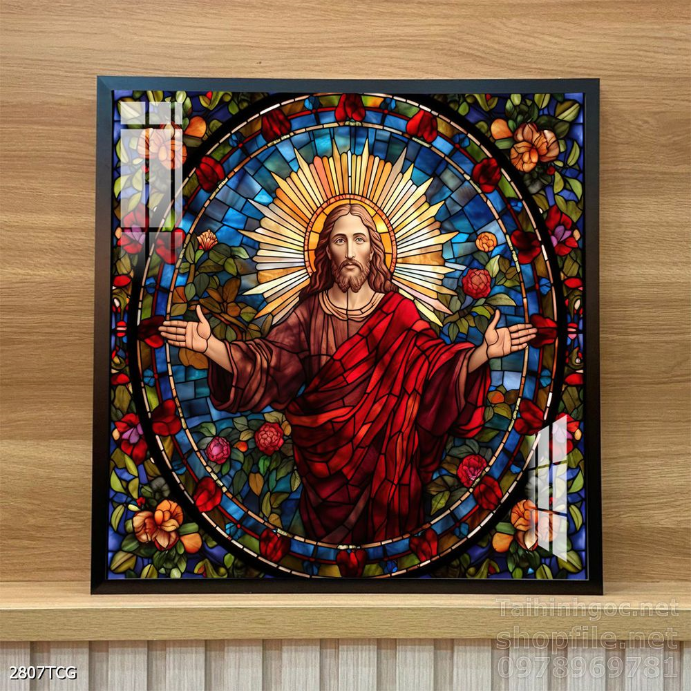 Tranh tranh trí tường công giáo sang trọng