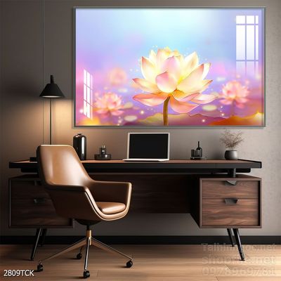 Tranh cá chép hoa sen cực đẹp