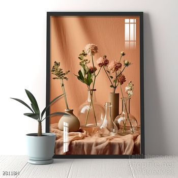 Tranh bình hoa đẹp trang trí tường