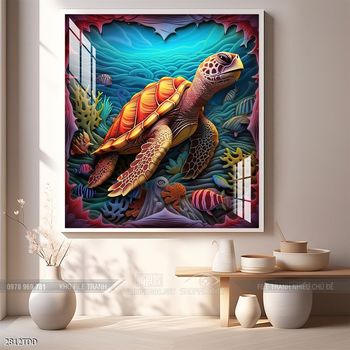 Tranh treo tường những chú cá heo đáng yêu