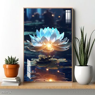 Tranh cá chép hoa sen đẹp mang nhiều ý nghĩa