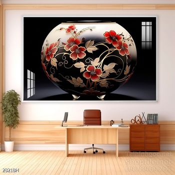 Mẫu tranh bình hoa treo tường đẹp nhất