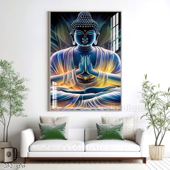 Tranh tranh trí tường phật giáo sang trọng