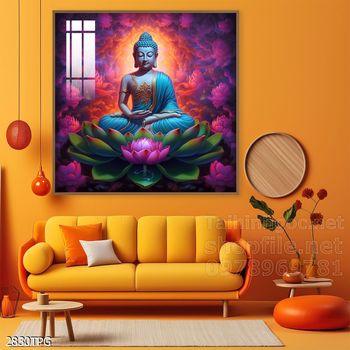 File tranh Phật giáo decor trang trí tường nhà phòng thờ