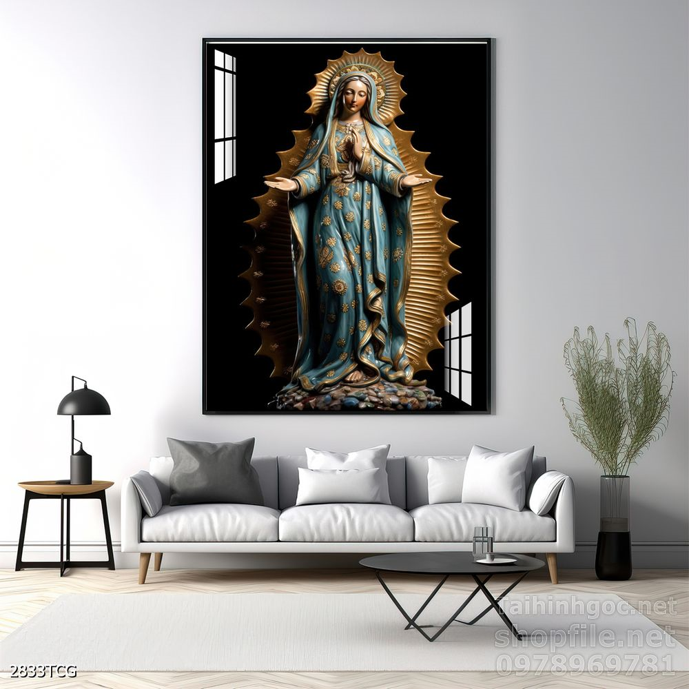 Tranh tranh trí tường công giáo sang trọng