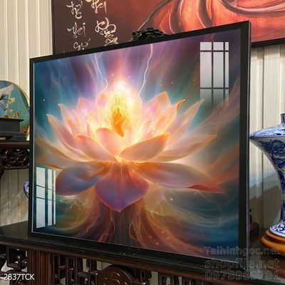 Tranh cá chép hoa sen treo tường mang nhiều ý nghĩa