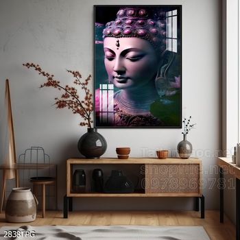 Tranh phật giáo decor trang trí tường phòng thờ