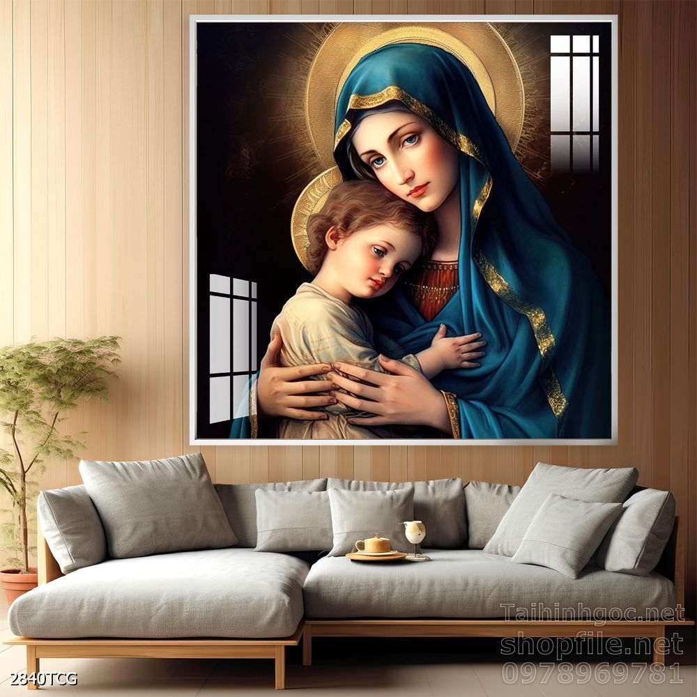 Tranh decor trang trí tường công giáo