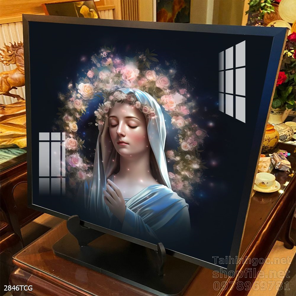 Tranh tranh trí tường công giáo sang trọng