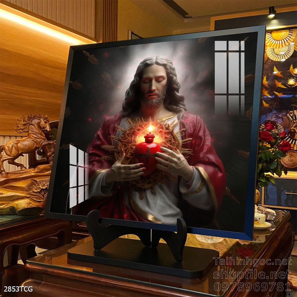 Tranh decor trang trí tường công giáo