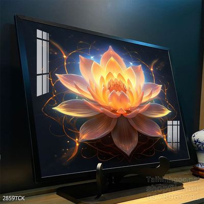 Tranh cá chép hoa sen