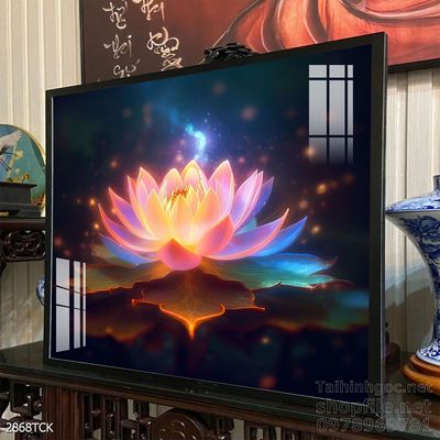 Tranh cá chép hoa sen