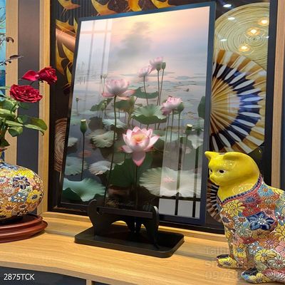 File tranh cá chép hoa sen mẫu mới nhất