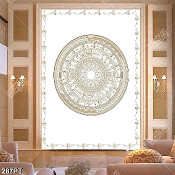 Tranh trang trí tường trống đồng file gốc