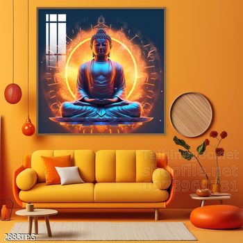 Tranh decor trang trí tường Phật giáo