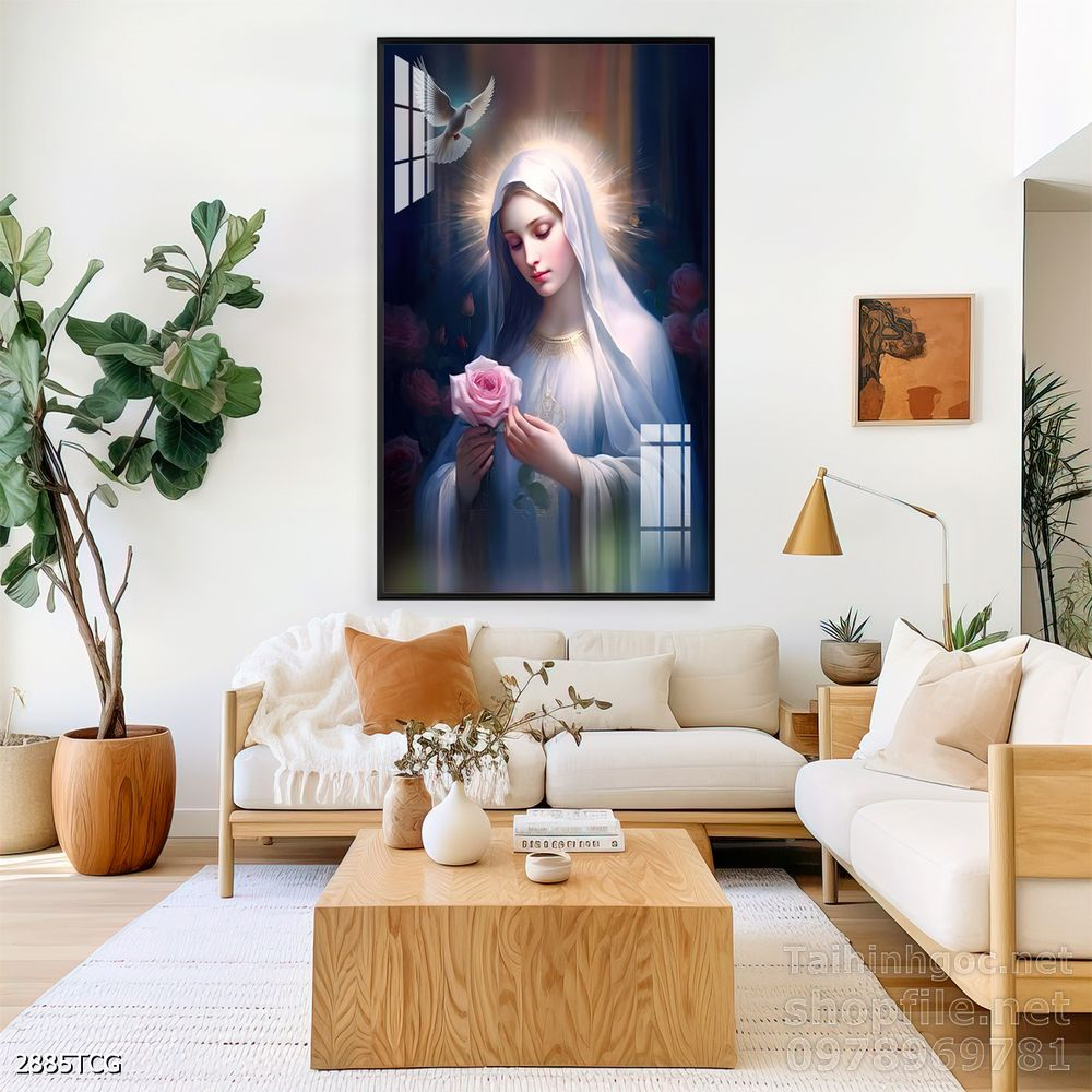 Tranh tranh trí tường công giáo sang trọng