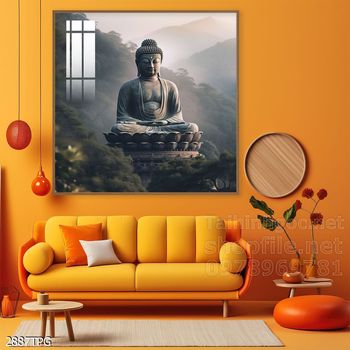 File tranh Phật giáo decor trang trí tường nhà phòng thờ