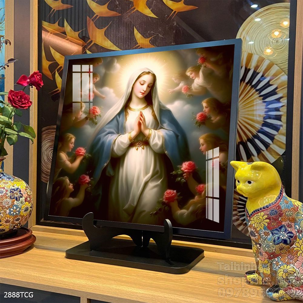 File tranh công giáo decor trang trí tường phòng thờ