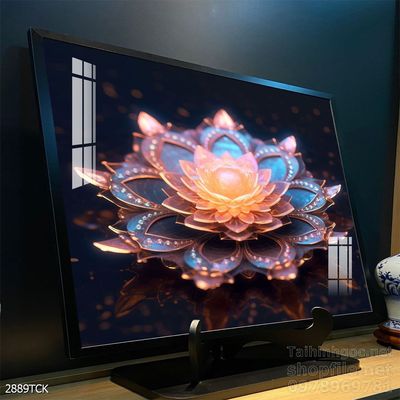 Tranh cá chép hoa sen cực đẹp