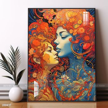 Tranh coffee trang trí quán cafe cực đẹp