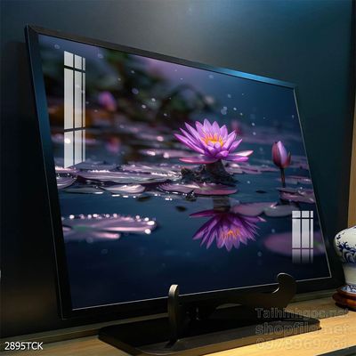 Tranh cá chép hoa sen