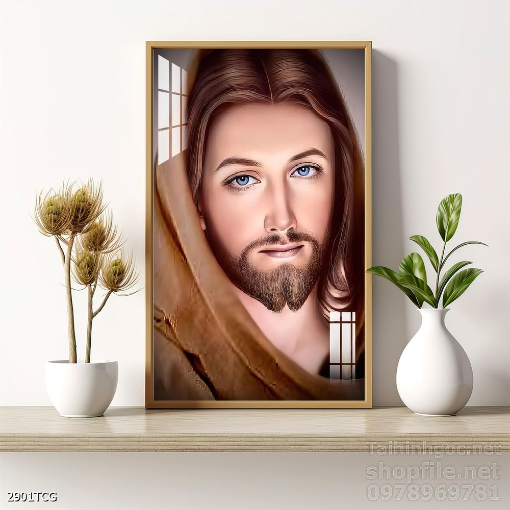 File tranh công giáo decor trang trí tường phòng thờ