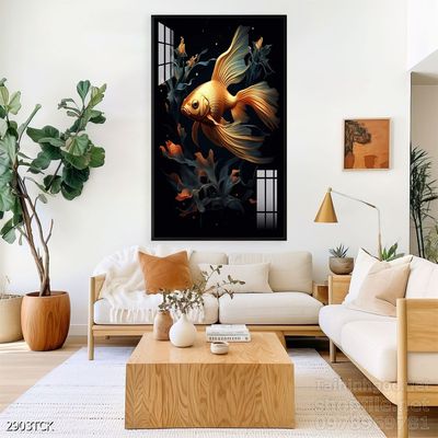 Tranh cá chép hoa sen đẹp mang nhiều ý nghĩa