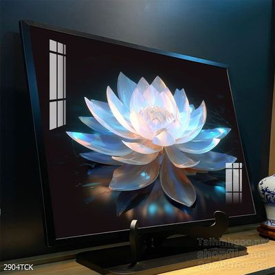 Tranh cá chép hoa sen