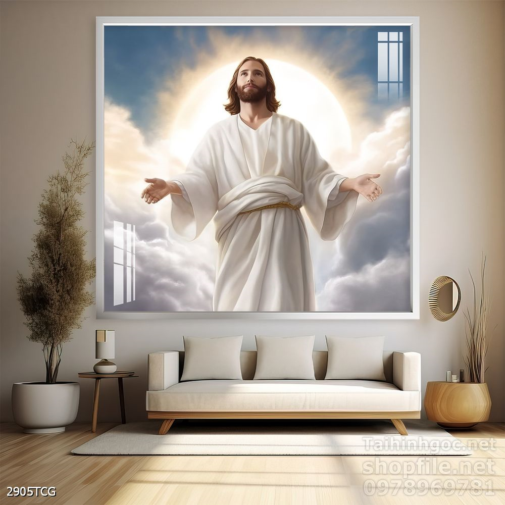 Tranh decor trang trí tường công giáo