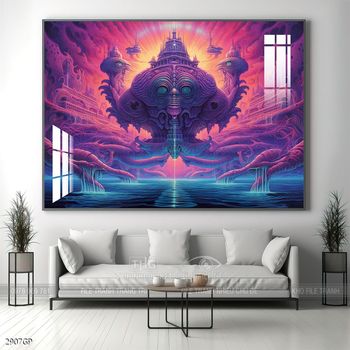 Tranh phi hành gia treo tường