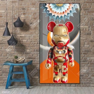 File tranh nghệ thuật gấu bearbrick trang trí tượng đẹp nổi bật