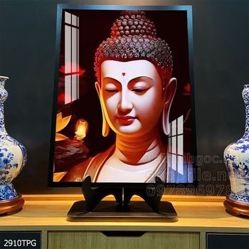 Tranh phật giáo decor trang trí tường phòng thờ