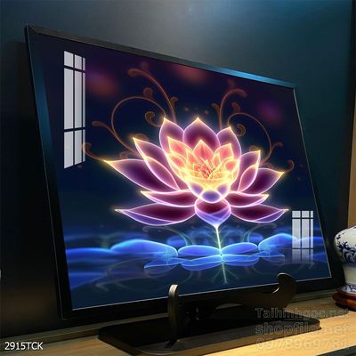 Tranh cá chép hoa sen cực đẹp