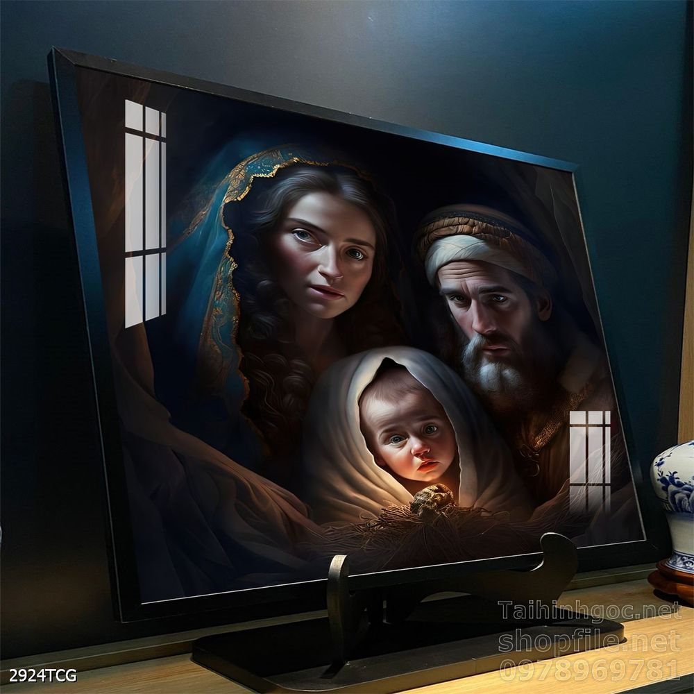 Tranh tranh trí tường công giáo sang trọng