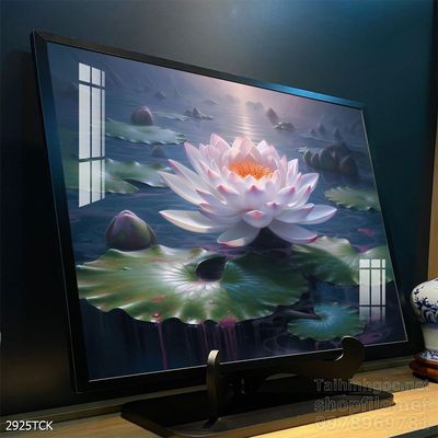 Tranh cá chép hoa sen treo tường mang nhiều ý nghĩa