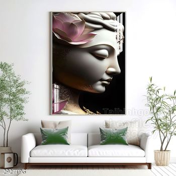 Tranh decor trang trí tường Phật giáo