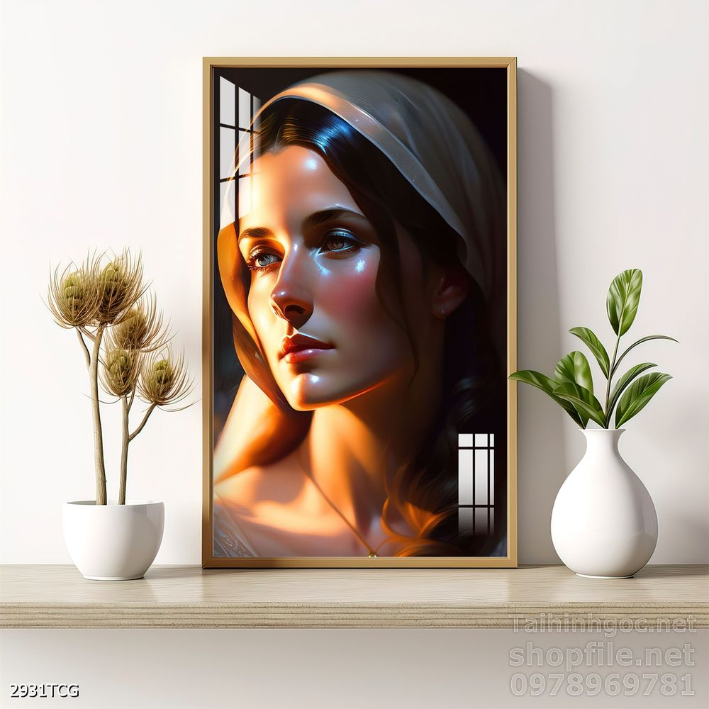 Tranh decor trang trí tường công giáo