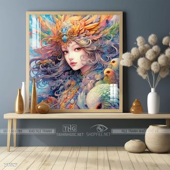 Tranh trang trí quán cafe, quán nước hiện đại