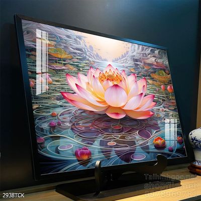 Tranh cá chép hoa sen đẹp mang nhiều ý nghĩa