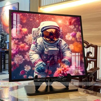 Tranh phi hành gia treo tường