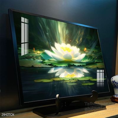 Tranh cá chép hoa sen treo tường mang nhiều ý nghĩa