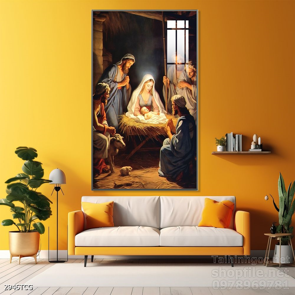 Tranh công giáo treo tường trang trí