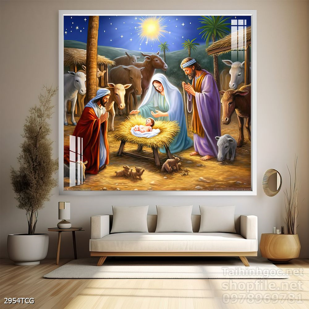 Tranh công giáo nghệ thuật đẹp và ý nghĩa