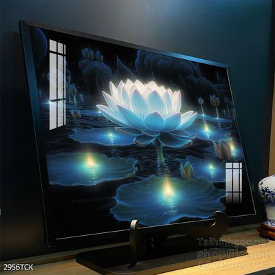 Tranh cá chép hoa sen đẹp mang nhiều ý nghĩa